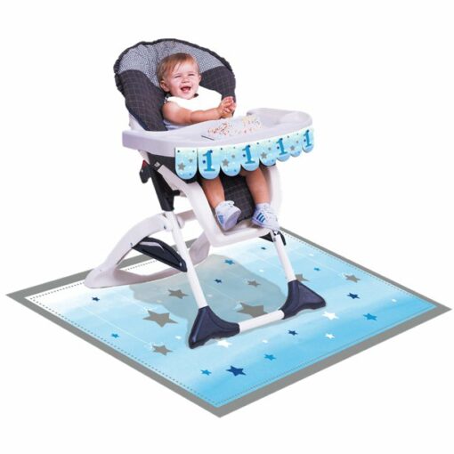 One Little Star Boy High Chair Kit