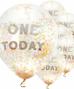 One Today Confetti Balloons