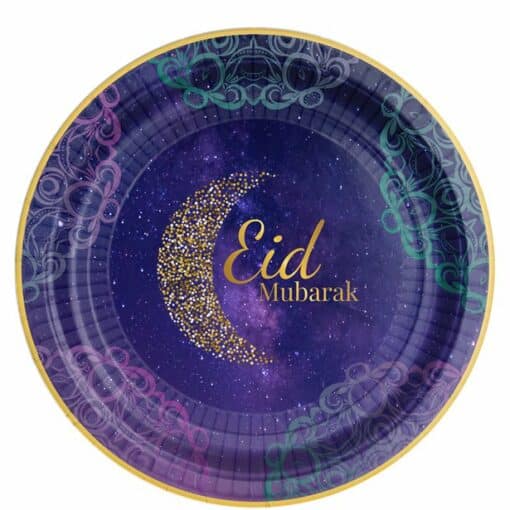 Opulent Eid Plates