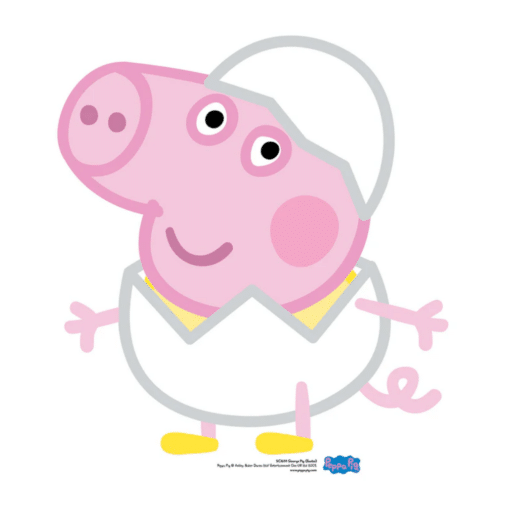 Peppa Pig Easter Chick Cardboard Cut Out Prop