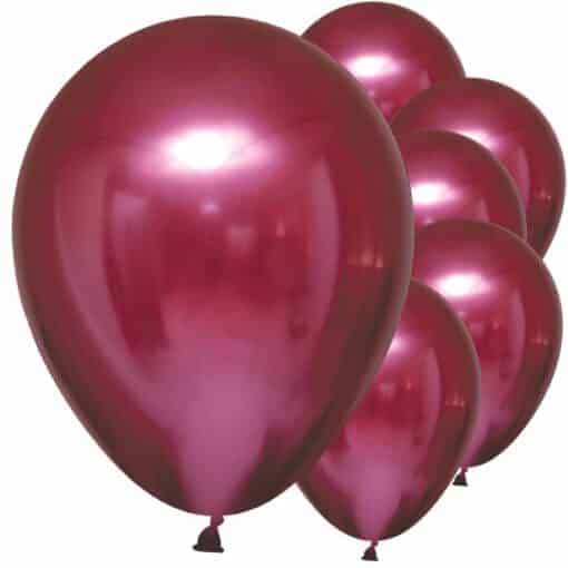 Pomegranate Satin Luxe Latex Balloons