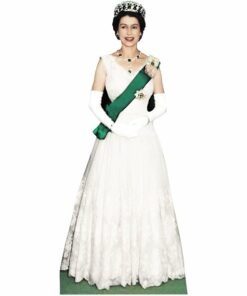 Queen Elizabeth 1954 Coronation Cardboard Cutout