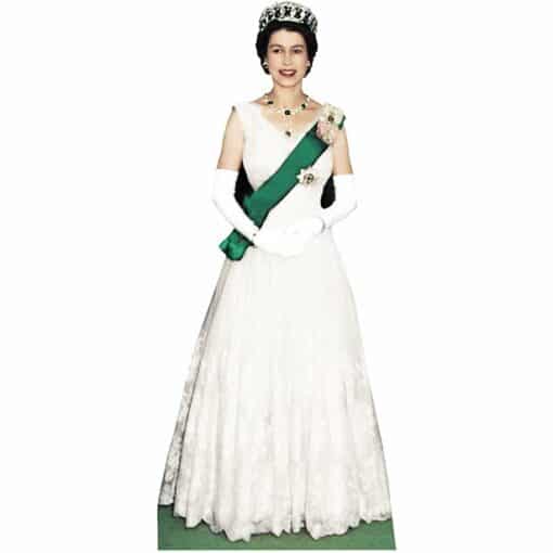 Queen Elizabeth 1954 Coronation Cardboard Cutout
