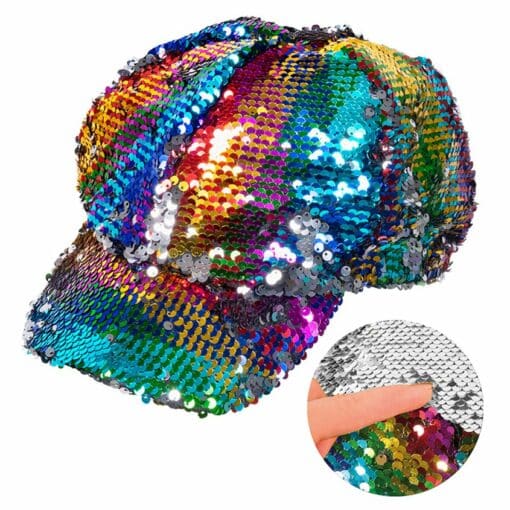 Rainbow Reversible Cap