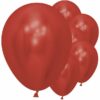 Crystal Red Latex Balloons