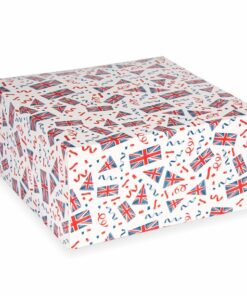 Union Jack Cake Box