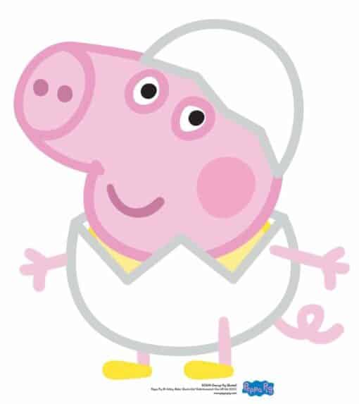 Peppa Pig Easter Chick Cardboard Cutout