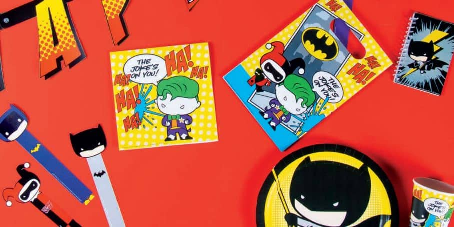 Batman Vs Joker Party Decorations Disposable Tableware And Novelties