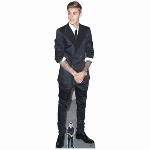 Justin Bieber Smart Suit Cardboard Cutout