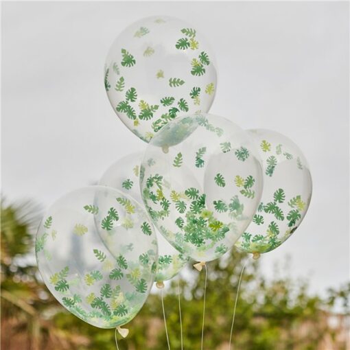 Let's Go Wild Confetti Latex Balloons