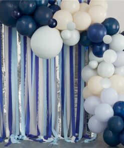 Mix It Up Blue Balloon Backdrop Kit