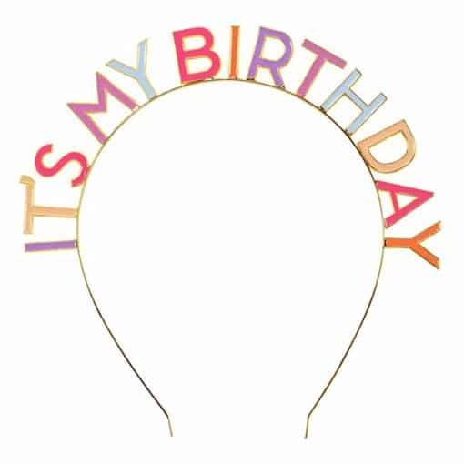 Mix It Up Rose 'It's My Birthday' Enamel Headband