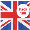 Union Jack Paper Napkins