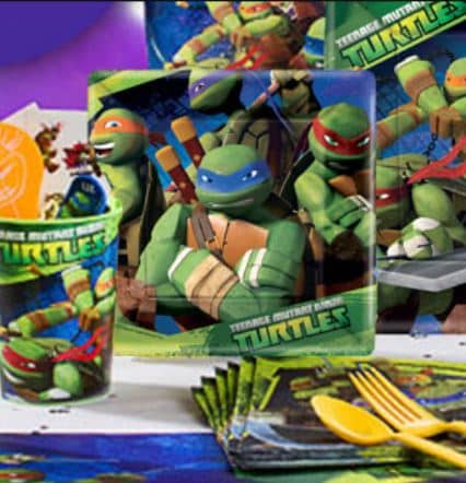 Rise of the Teenage Mutant Ninja Turtles Party Supplies