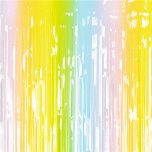 Pastel Rainbow Backdrop Curtain