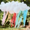 Rainbow Balloon Cloud Backdrop Kit