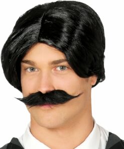 Spooky Family Dad Wig & Moustache