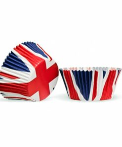 Union Jack Cupcake Cases & Picks