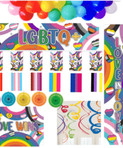 LGBTQ+ Pride Celebration Decoration Pack