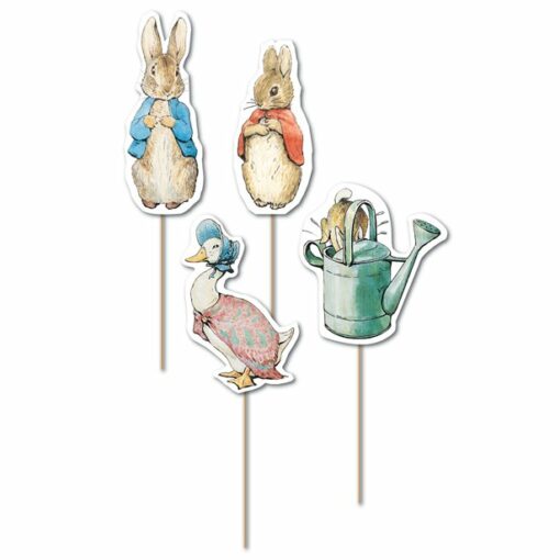 Peter Rabbit Character Cake Toppers