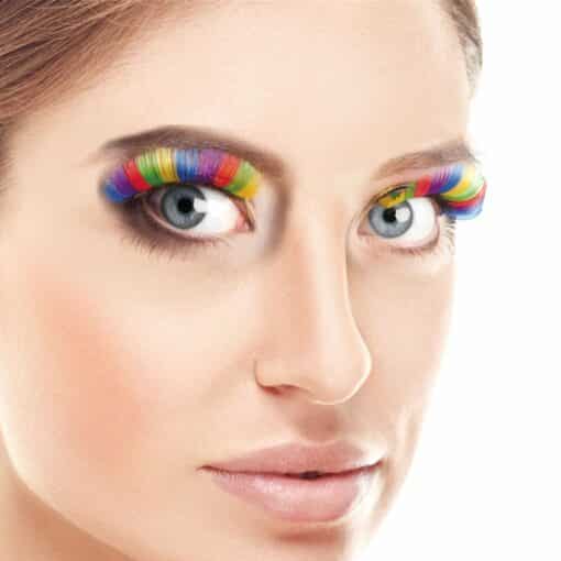 Rainbow Eyelashes