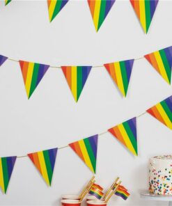 Rainbow Triangle Bunting