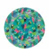 Club Tropicana Paper Plate