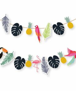 Club Tropicana Paper Garland