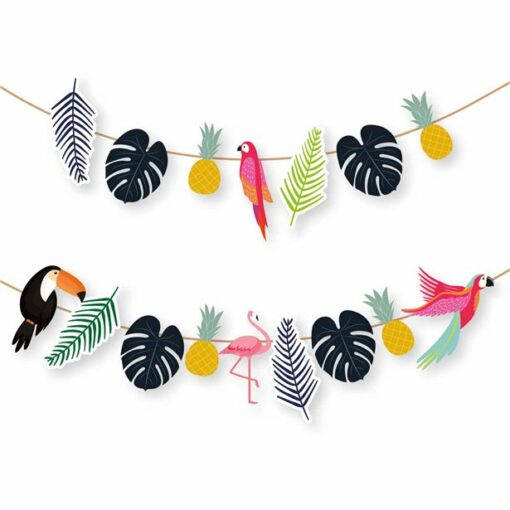 Club Tropicana Paper Garland