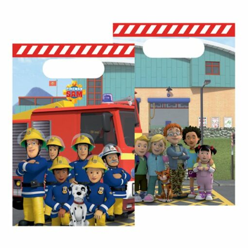 Fireman Sam Paper Party Loot Bags