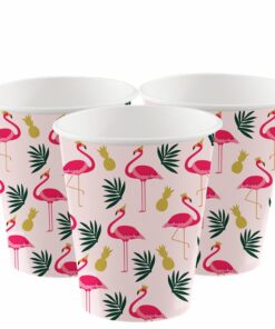 Flamingo Paper Cups