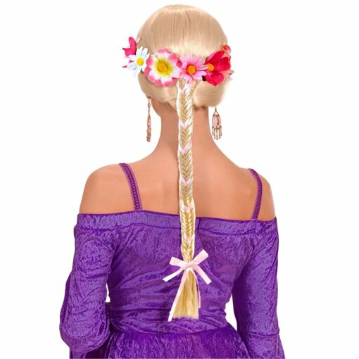 Flower Headband with Plait