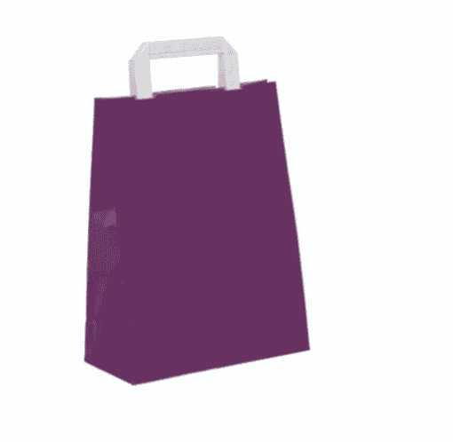 Purple Paper Gift Bags