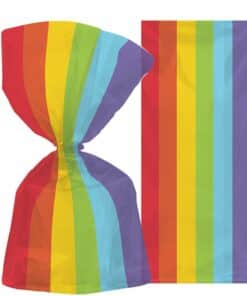 Small Rainbow Plastic Party Bags