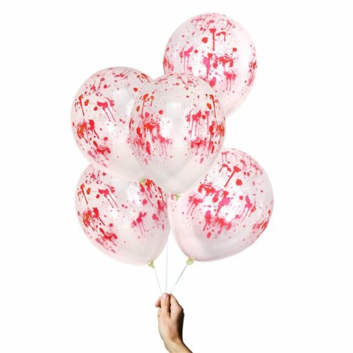 Blood Splattered Latex Balloons
