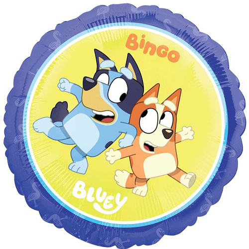 Bluey Foil Balloon, Bluey & Bingo Party Balloons