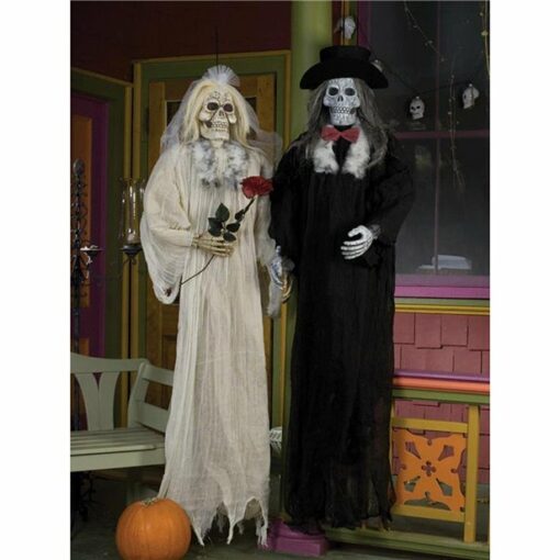 Bride and Groom Hanging Halloween Props