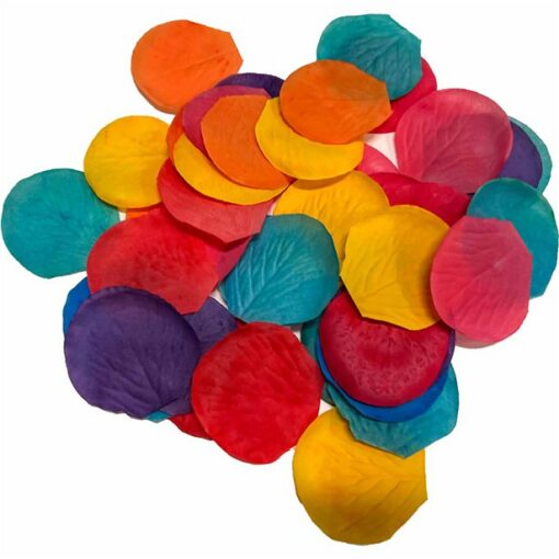 300 Coloured Fabric Petals