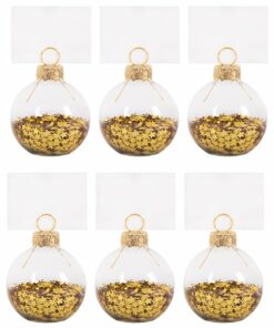 Gold Star Confetti Place Holders