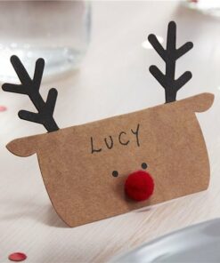 Reindeer Place Cards