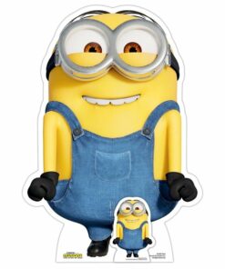 Minions 2 Dave Excited Mini Cardboard Cutout