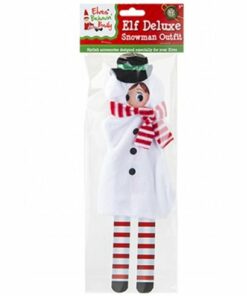 Naughty Elf Snowman Outfit