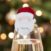 Santa Drink Topper Place Cards