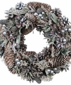 Silver Woodland Wreath