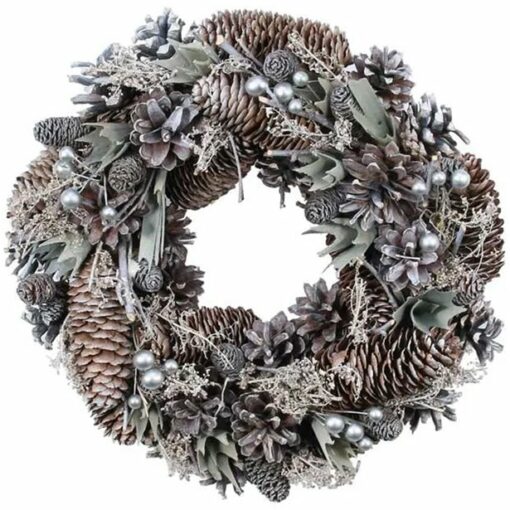 Silver Woodland Wreath