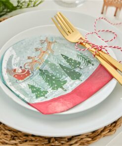 Snow Globe Paper Napkins