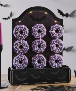 Halloween Tombstone Treat Stand with Lights