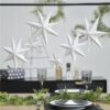 White Paper Hanging Stars