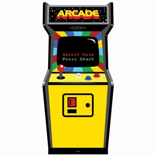 Video Arcade Game Lifesize Cardboard Cutout