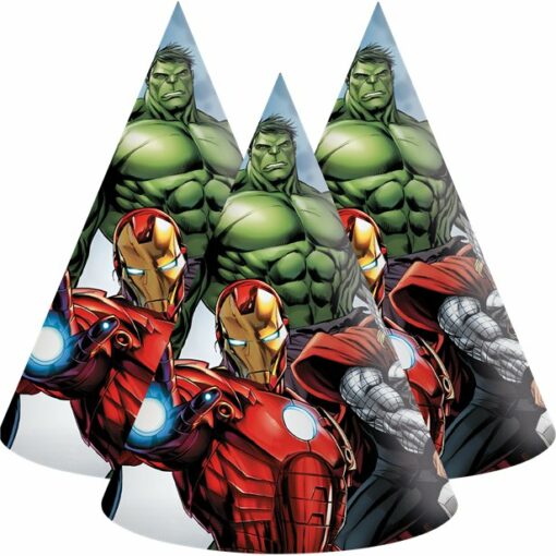 Avengers Infinity Stones Party Cone Hats